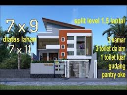 Desain rumah type 60 model minimalis, sederhana, modern terbaru Desain Rumah 7 X 11 Minimalis Cek Bahan Bangunan