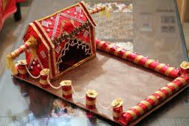 First Wedding Card Tray Wedding Gifts Indian Diy Wedding Gifts Wedding Gift Diy