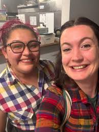 Shout out to this bad motherfucker who started her first day BACK TO SCHOOL  today ❤️ This human is literally incredible. It has been a HARD year and  she did it anyway.