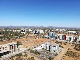 The territory is roughly triangular—approximately 600 miles (965 km) from north to south and 600 miles from east to west—with its eastern side protruding into a sharp point. Botswana An African Economic Miracle Lse International Development