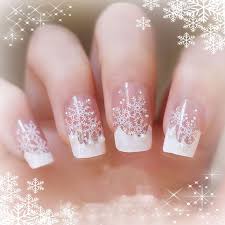 Gelnagel Muster Fur Weihnachten In Weiss Nageldesign Weihnachten Nageldesign Nagelideen