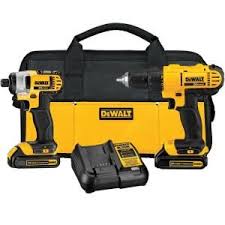 Dewalt 20 Volt Max Lithium Ion Cordless Drill Driver And Impact Combo Kit 2 Tool With 2 Batteries 1 3ah Charger And Bag Dck240c2 The Home Depot Dewalt Drill Combo Kit Drill