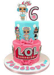 Snow white themed cake happy birthday mia. Lol Surprise Birthday Cake The French Cake Company