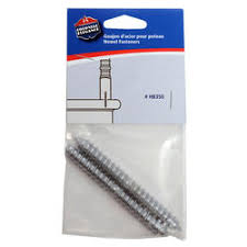 Handrails are typically supported by balusters or attached to walls. Handrail Brackets Fasteners At Menards