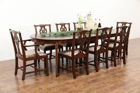 traditional mahogany dining set, table