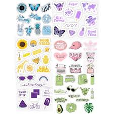 Buy the pack to decorate your hydro water bottle, flask, phone case, laptop, . 25 50pcs Aesthetic Stickers Cute Journal Stickers Small Business Freebies Scrapbook Design Shopee Philippines