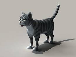 Available for free download in.blend.obj.c4d.3ds.max.ma and many more formats. Black And Grey Cat Rigged Free 3d Model Fbx Max Obj Vray Open3dmodel 130307