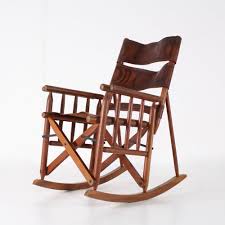 For Sale Folding Leather Rocking Chair 1970s Rocking Chair Chair Rocking Chairs For Sale