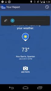 The weather channel app for android is your best option for getting accurate weather information. The Weather Channel Fur Android Download