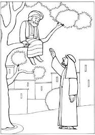 Zacchaeus And Jesus Sunday School Coloring Sunday School Coloring Pages Bible Crafts Bible Crafts Preschool