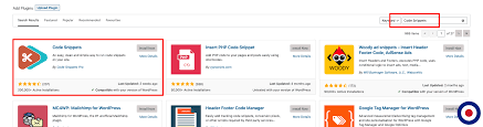 Plugins to add different code snippets to wordpress site · 1. How To Add Custom Code Snippets To Wordpress Using The Code Snippets Plugin Vpsbasics
