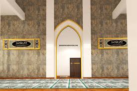 Maybe you would like to learn more about one of these? Contoh Desain Mihrab Masjid Minimalis Cek Bahan Bangunan