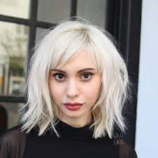 Blondie Salsalhair Blondie Messyhair Texture Rockandrollhair Grunge Hairyeah Oval Face Hairstyles Short Hair With Bangs Short Hair Styles