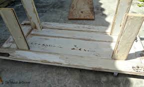 Taking risks isn't always an easy thing because sometimes, it doesn't work out how you had planned. How To Make A Wood Coffee Table Out Of Old Doors Assembly Process The Space Between