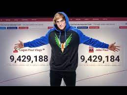 Jake paul 24/7 live sub count the jake and logan paul fight started on vine many years ago and has spilled on the youtube scene. Logan Paul Passes Jake Paul S Sub Count Youtube