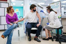 Justin trudeau, canada's prime minister, said the country's first doses of the pfizer coronavirus vaccine were expected to arrive next week. 9iiag7adqvqc7m