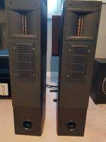 This midrange was refurbished by g&amp;b and will ship in original box. Floor Standing Speakers Bohlender Graebener Planar Speaker For Sale Canuck Audio Mart