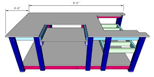 See more ideas about workbench, workbench plans, garage work bench. Diy Mobile Workbench With Table Saw Miter Saw