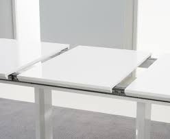 Complete your extending dining table with our range of dining chairs, folding chairs, stools and benches. Beckley 6 To 8 Seater White Gloss Extending Dining Table Dining Fads