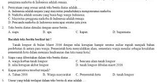 Contoh latihan soal ulangan tengah semester 2 genap untuk kelas 1 sekolah dasar dan madrasah ibtidaiyah mi adalah sebagai acuan para orang tua untuk melakukan uji kompetensi sekaligus media belajar pada setiap anak. Kisi Kisi Soal Dan Jawaban Bahasa Indonesia Smp Kelas 8 Pas Semester Ganjil Kisi Kisi Uas