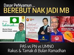 Sementara itu, menteri besar kedah, muhammad sanusi md noor dalam kenyataan ringkas kepada malaysiakini mengakui tidak tahu menahu mengenai perkara itu. 1 Berebut Mb Kedah Umno Bn Dlm Pru 15 Merampas Kelantan Terengganu Dgn Selesa