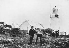 Lighthouse Keeper M J Rooksley At Bustard Head Queensland Lighthouse Lighthouse Keeper New Zealand