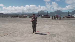 My job for the day….NARRATOR! Excited to be a small part of this ceremony.  Semper Fi.