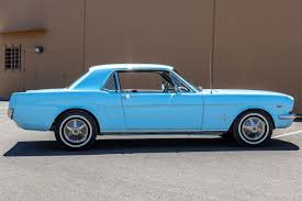 Image result for Skylight Blue 1964 Mustang