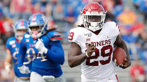 Round 4, pick 15, overall pick 120 by name: Rhamondre Stevenson 2020 Football University Of Oklahoma