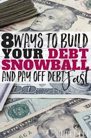 With credit card you may even want to forget the old 'must have an emergency savings fund' logic as put most simply, when you save money you're actually lending your cash to the bank for it to lend on to other people. 8 Ways To Build Your Debt Snowball Pay Off Debt Fast Busy Budgeter