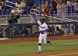 Chisholm has the upside of a power/speed combination while playing a plus shortstop, but his big league debut showed that he has to curb the strikeouts. Miami Marlins Jazz Chisholm Jr Becoming Household Mlb Name Miami Herald