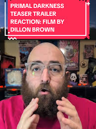 A Brand new teaser trailer for Dillon Brown's newest found footage film  Primal Darkness spring of 2026!! #trailerreaction #primaldarkness  #horrortok #horrorcontent #foundfootage