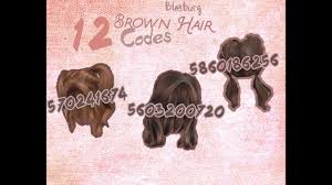 Log in or sign up to leave a comment log in sign up. 12 Brown Hair Codes Bloxburg Youtube