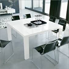 Modern Square Dining Table In Glossy White White Dining Table Modern Modern Square Dining Table Fiberglass Dining Table