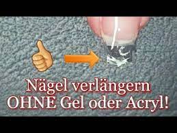 Mit papier lassen sich auch fabelhafte geschenkverackungen basteln, mit denen sie ihren geliebten freude machen würden. Nagel Verlangern Ohne Gel Oder Acryl Youtube