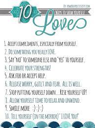 10 Simple Ways To Show Yourself Love Positivity Inspirational Quotes Affirmations