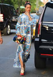 I Love This Print On Her Rihanna Style Fashion African Fashion