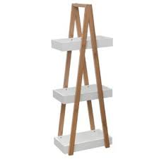Plusieurs étagères de salle de bain sont proposées sur le marché afin que vous puissiez ranger vos produits nettoyants plus facilement. Etagere Salle De Bain 3 Niveaux Lea 82cm Blanc