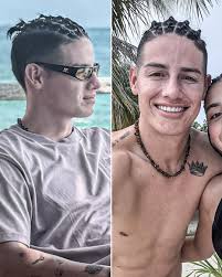 A new look for James Rodriguez 💇‍♂️💈 (via James Rodriguez)