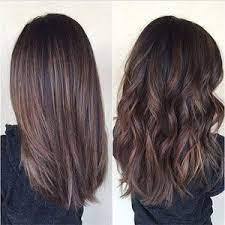 The Ends Are Straight I Really Like This Style Brown Hair Balayage Hair Lengths Hair Styles