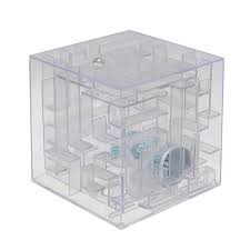 Use this to put a special twist on giving a gift card, check or cash. 3d Maze Ball Treasure Box Coin Bank Piggy Bank Puzzle Game Saving Money Case Walmart Com Walmart Com