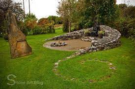 A forest yard near chicago designed by hursthouse landscape architects as well as contractors functions pathways made from pavers and also shredded bark. 21 Garden Awakening Mary Reynolds Ideas Garden Garden Design Landscape Design