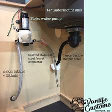 camper van diy sink and water system