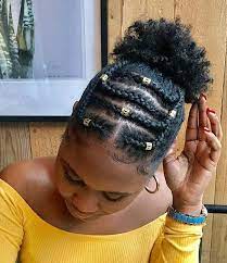 25 Beautiful Natural Hairstyles You Can Wear Anywhere Beautifulhairst Natural Braided Hairstyles Natural Hair Styles Easy Natural Hair Styles For Black Women