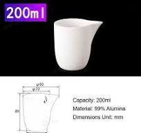 99% Alumina Curved Muffle Furnace Crucible