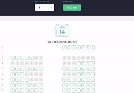 bookyourseat automatic seat selection on click using