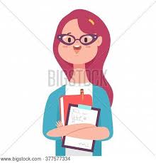 Looking at computer screens during class lesson. School Teacher Book Vector Photo Free Trial Bigstock