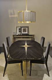 Fendi Star Table And Stardust Chair By Thierry Lemaire For Fendi Casa Glamourous Dining Room Luxury Dining Luxury Dining Room