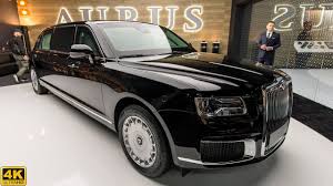The aurus senat was developed in russia by the nami as part of the kortezh project. President Vladimir Putin S Car Aurus Senat Limousine Geneva Motor Show 2019 4k Youtube