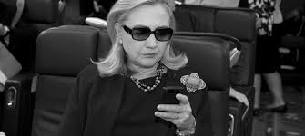 Image result for hillary at computer pics